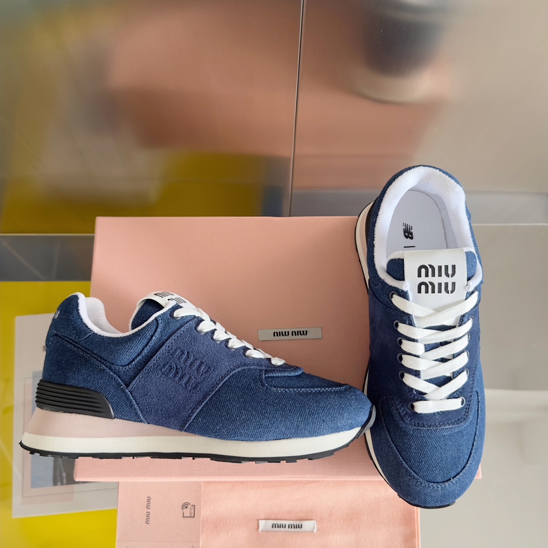 [TOP] Miu Miu x New Balance Thick Sole Sneakers - 3 Colors