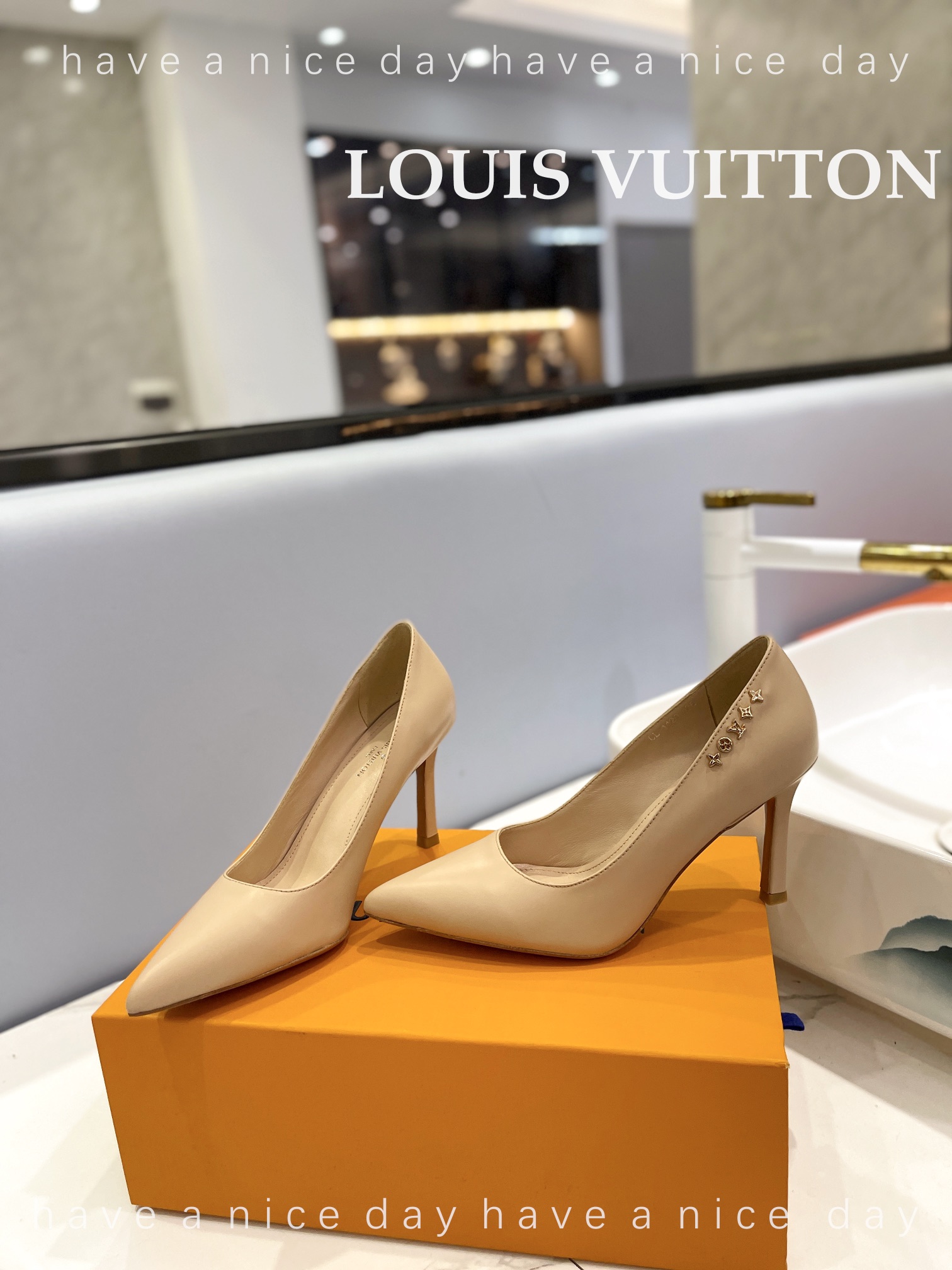 [TOP] Louis Vuitton LV Pumps - 6 Color