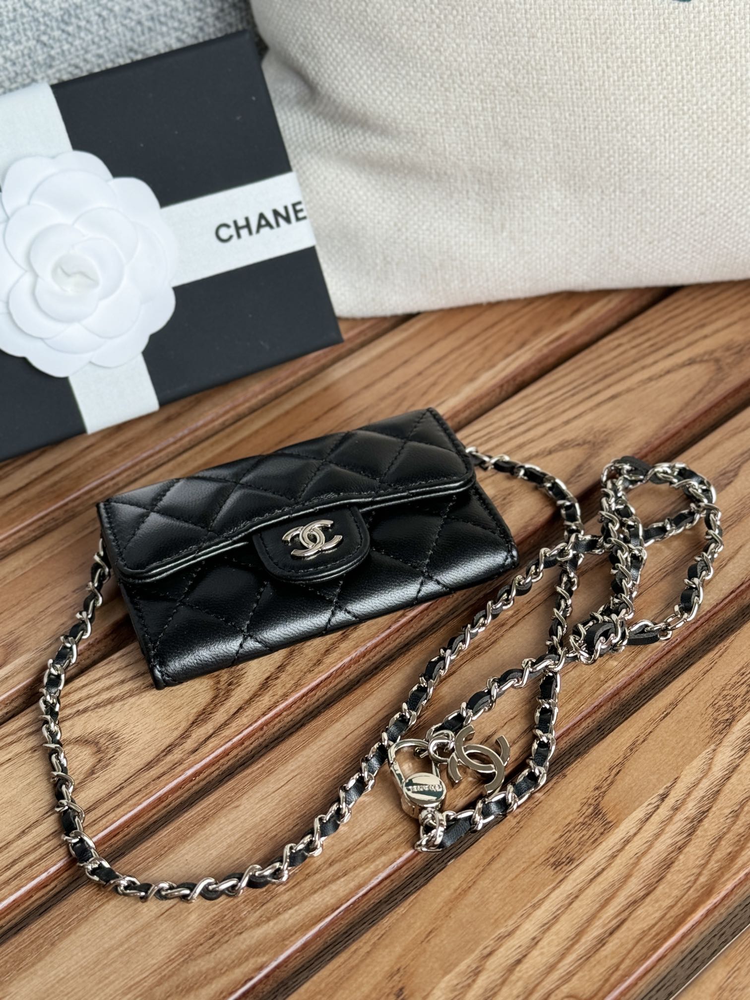 [TOP] CHANEL Classic Waist Bag 11 ×2 ×7.5cm - 6 Colour