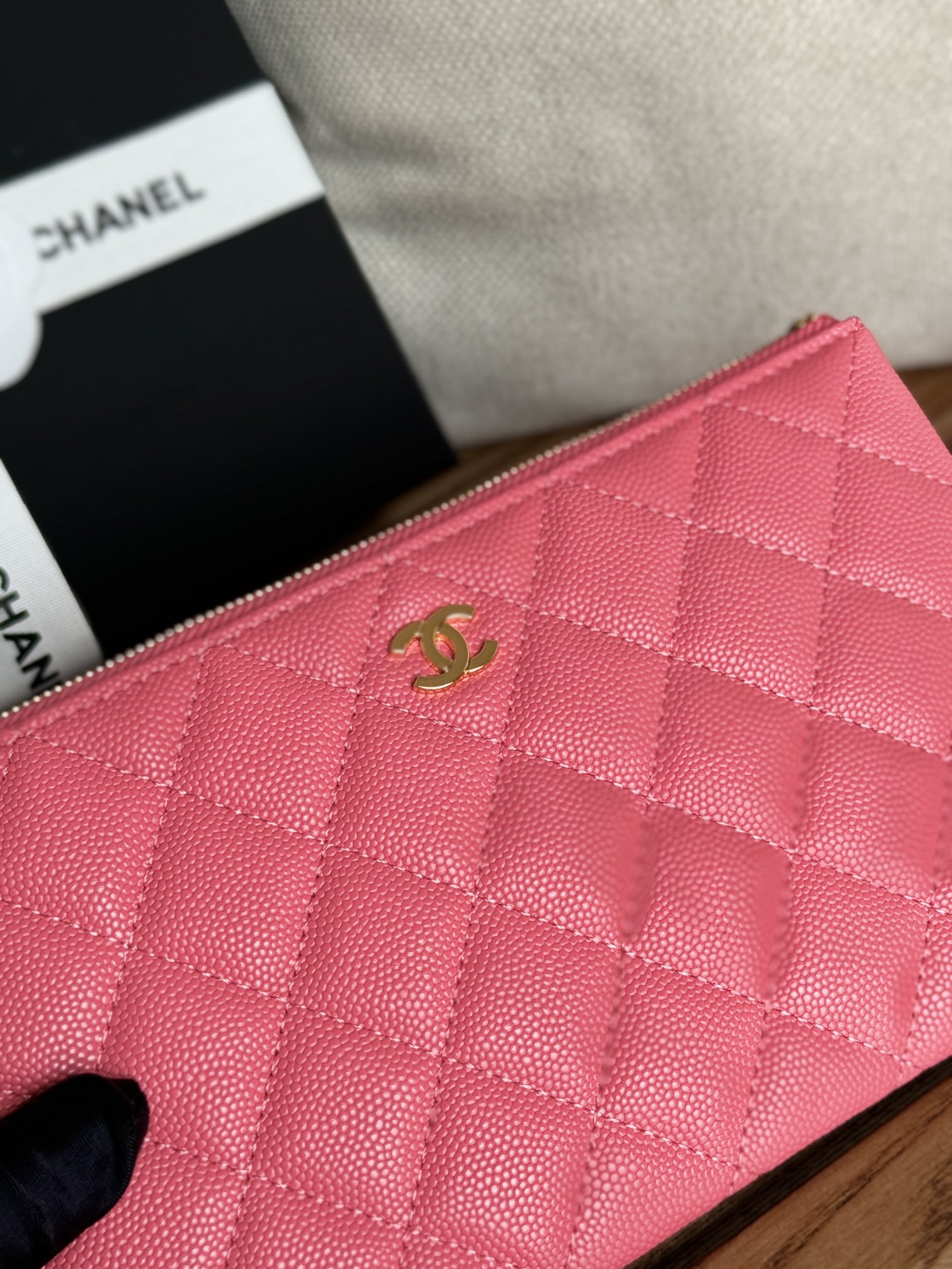 [TOP] CHANEL Lozenge Wallet 20*12.2*1cm - 9 Colour