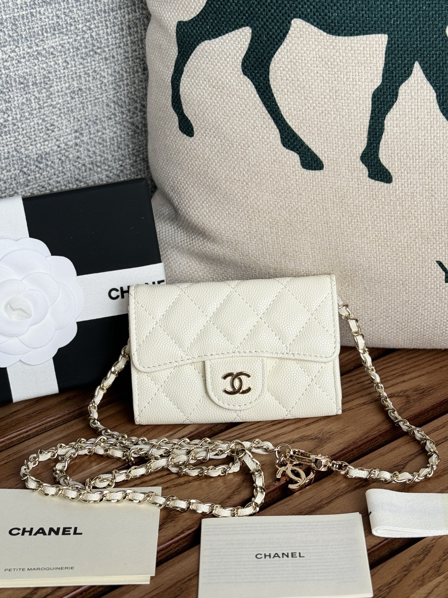 [TOP] CHANEL Caviar And Cowhide Waist Bag 11 ×2 ×7.5cm - 6 Colour