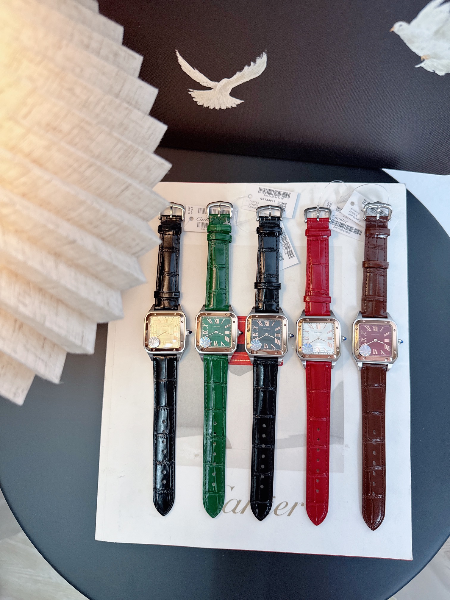[TOP] Cartier Santos-Dumont Watch 43.5*31.4mm - 5 Color