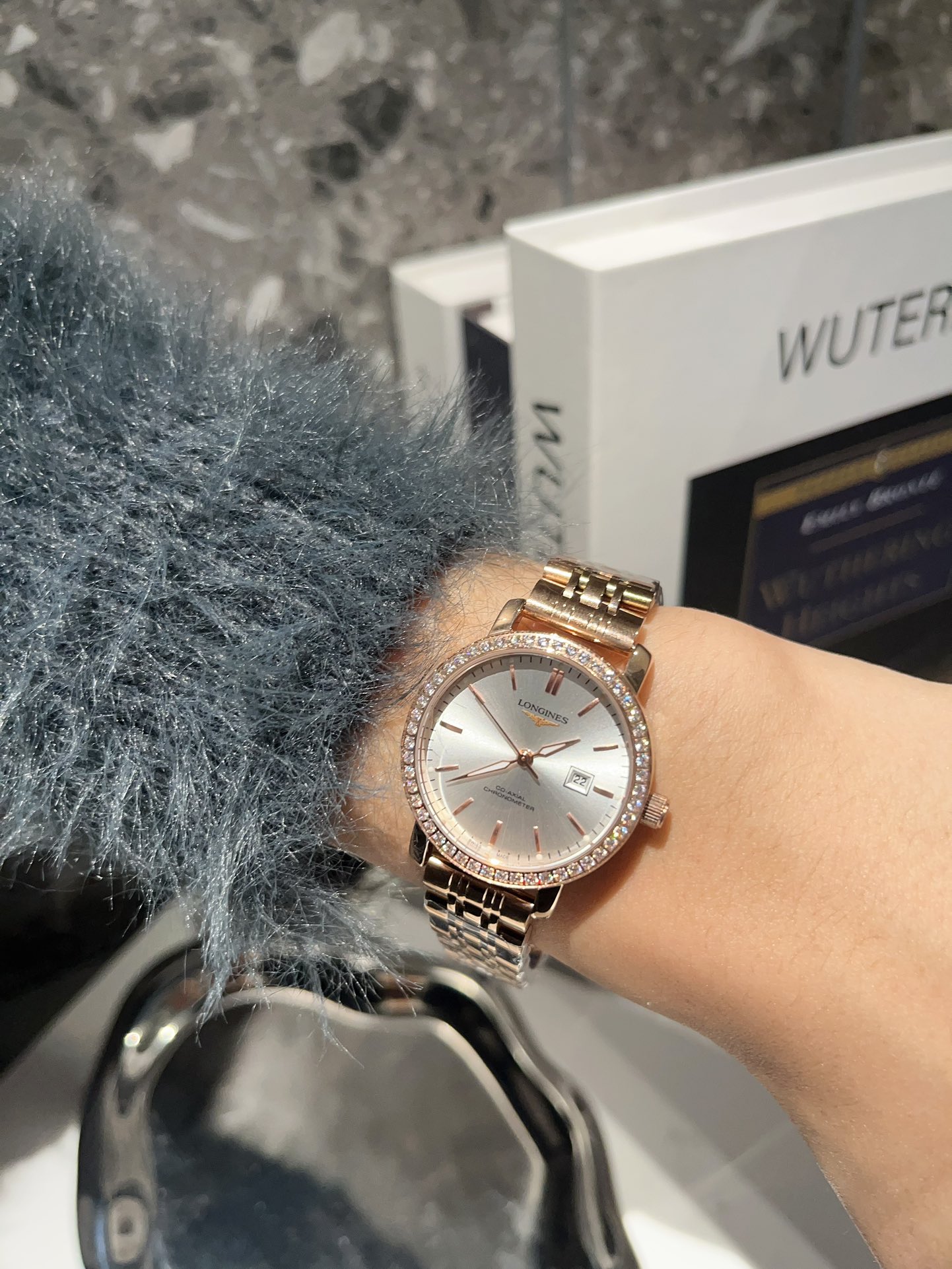 [TOP] LONGINES Watch 30x8mm - Gold / Silver