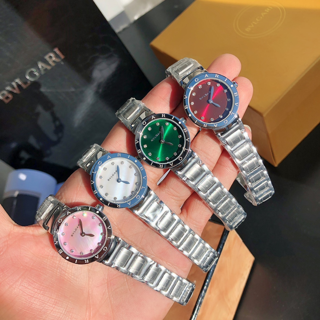 [TOP] BVLGARI Watch 26x6mm - 4 Color
