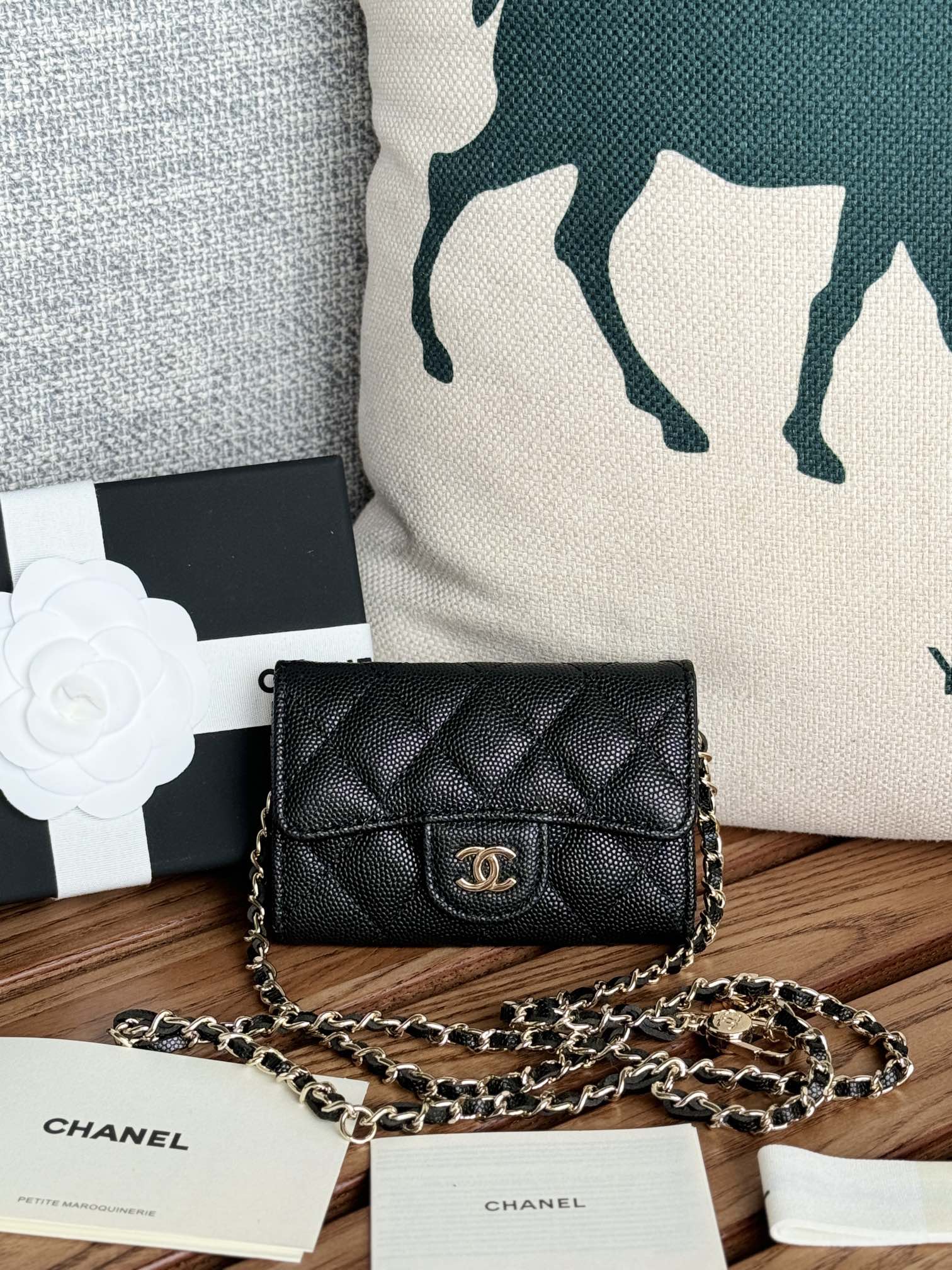 [TOP] CHANEL Classic Waist Bag 11 ×2 ×7.5cm - 6 Colour