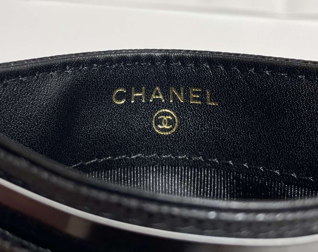 [TOP] CHANEL Pickup Card - Black