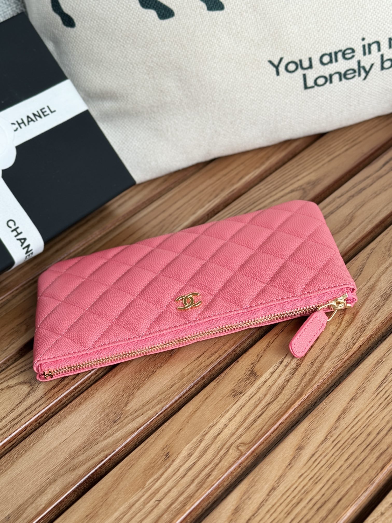 [TOP] CHANEL Lozenge Wallet 20*12.2*1cm - 9 Colour