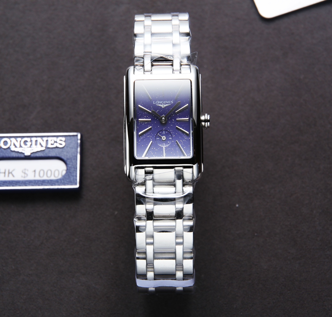 [TOP] LONGINES Starry Blue Watch 20.8.x32mm - Silver