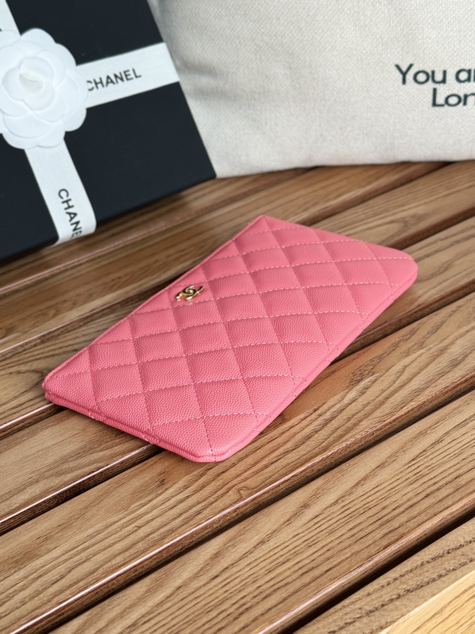 [TOP] CHANEL Lozenge Wallet 20*12.2*1cm - 9 Colour