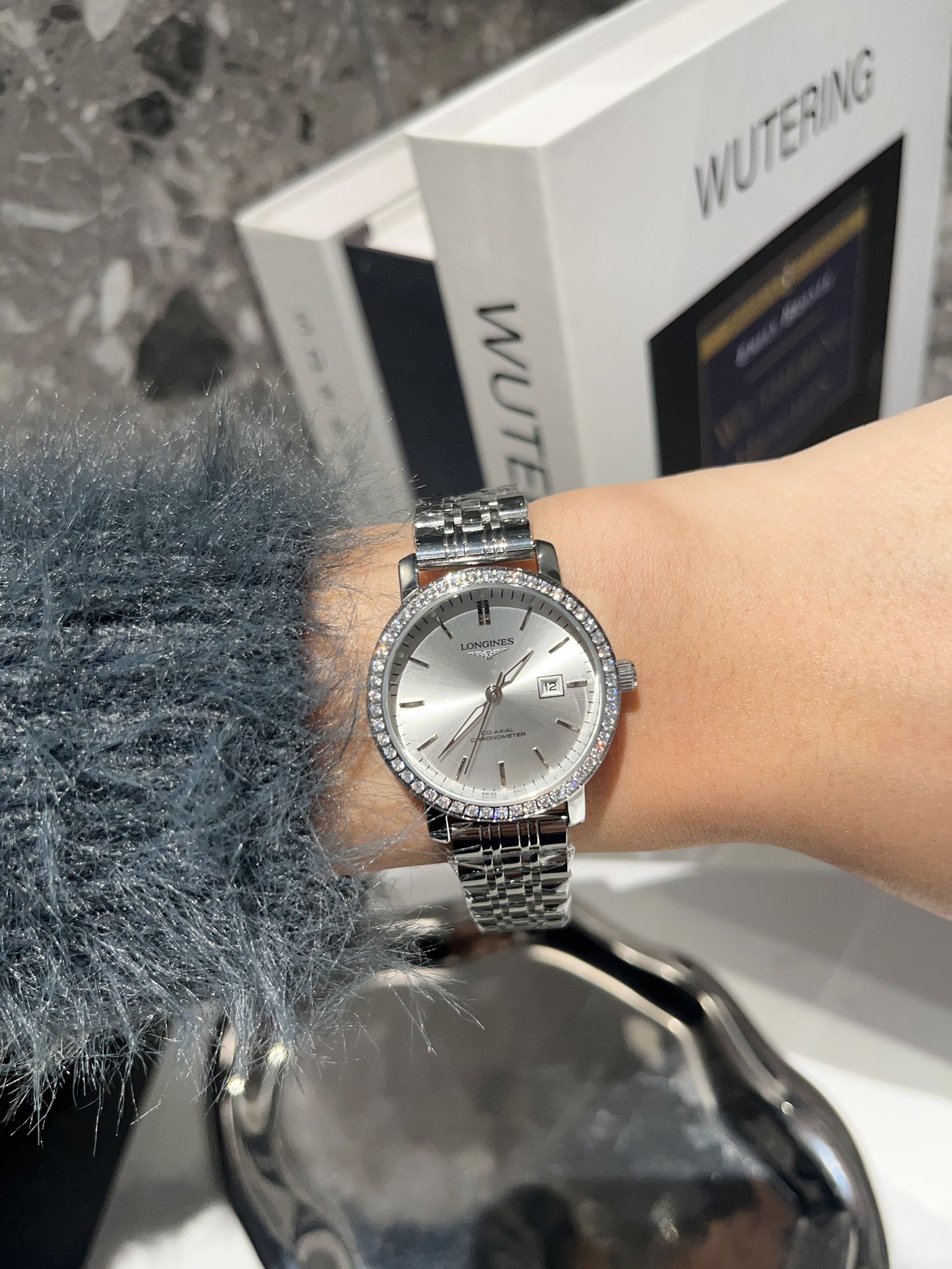 [TOP] LONGINES Watch 30x8mm - Gold / Silver