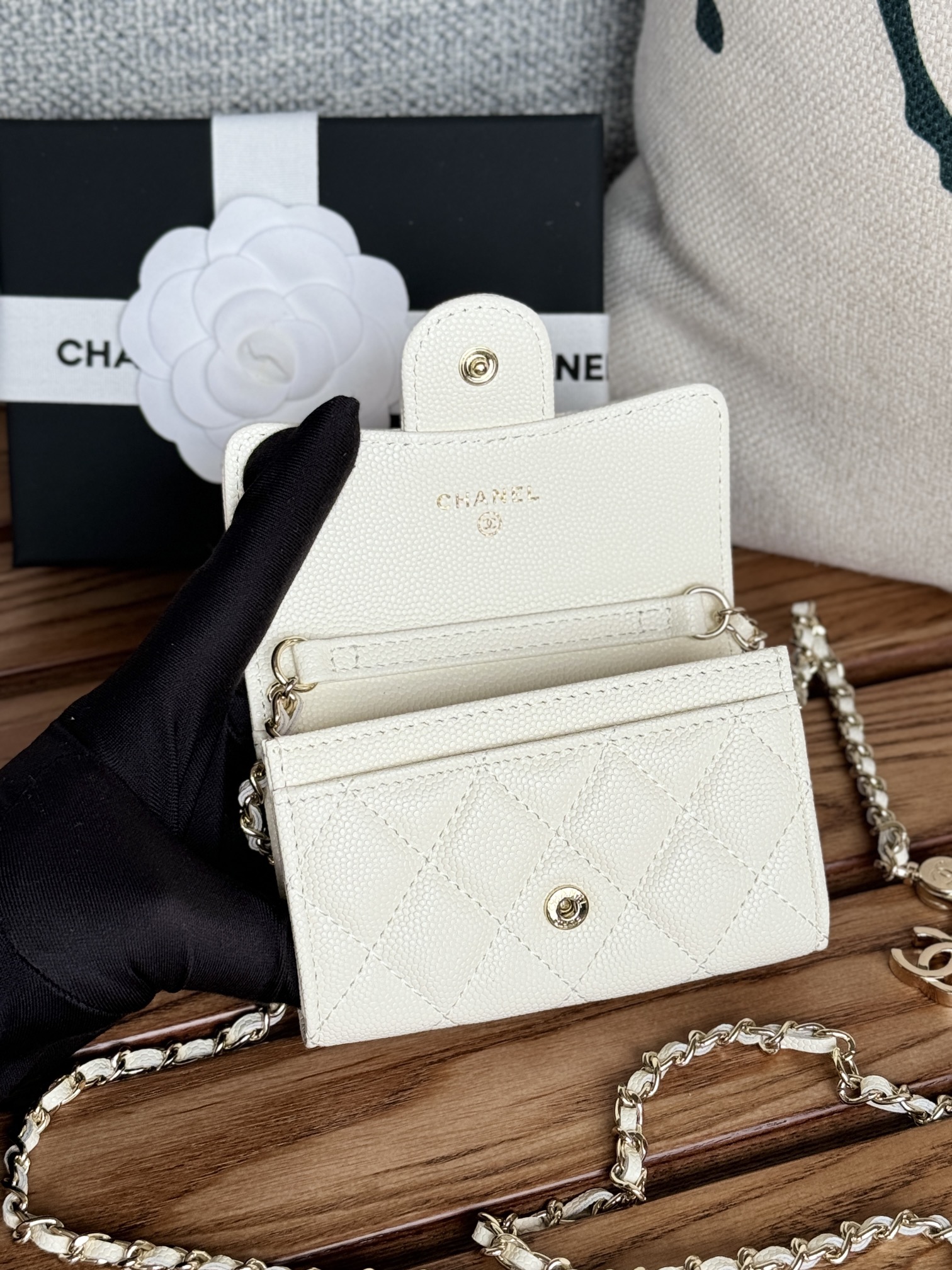 [TOP] CHANEL Caviar And Cowhide Waist Bag 11 ×2 ×7.5cm - 6 Colour