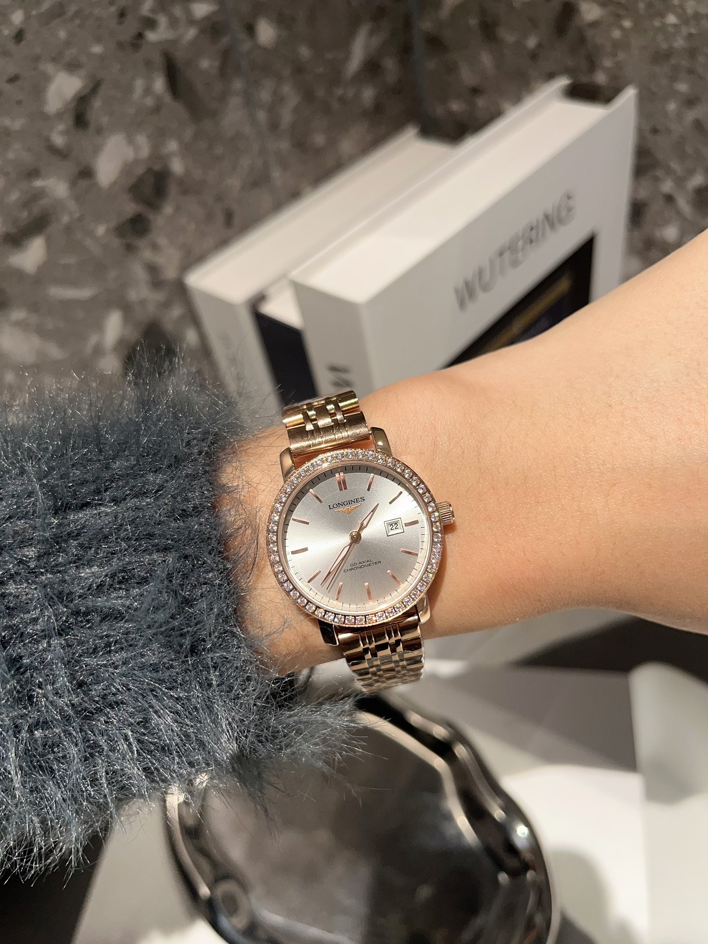 [TOP] LONGINES Watch 30x8mm - Gold / Silver