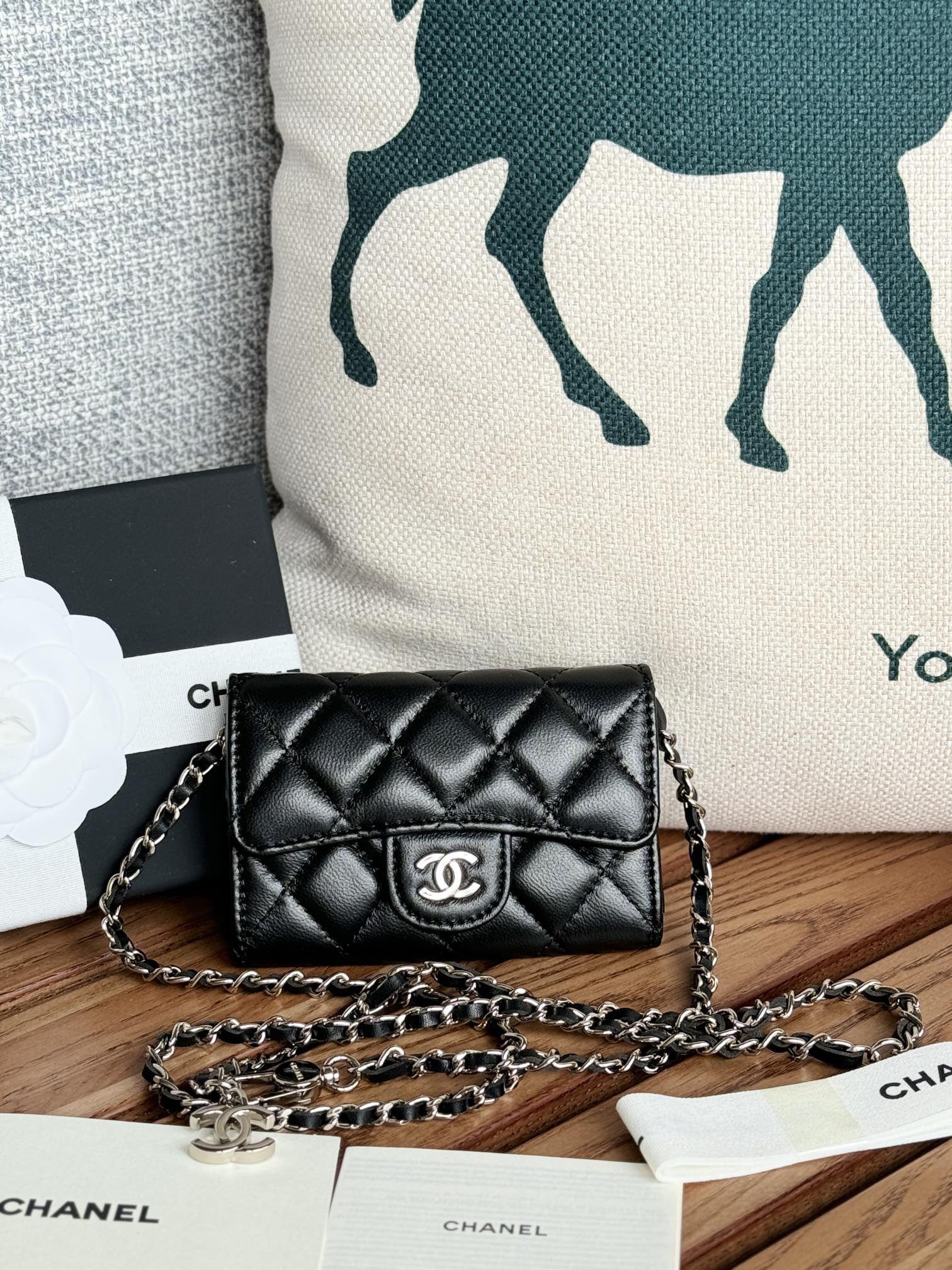 [TOP] CHANEL Classic Waist Bag 11 ×2 ×7.5cm - 6 Colour