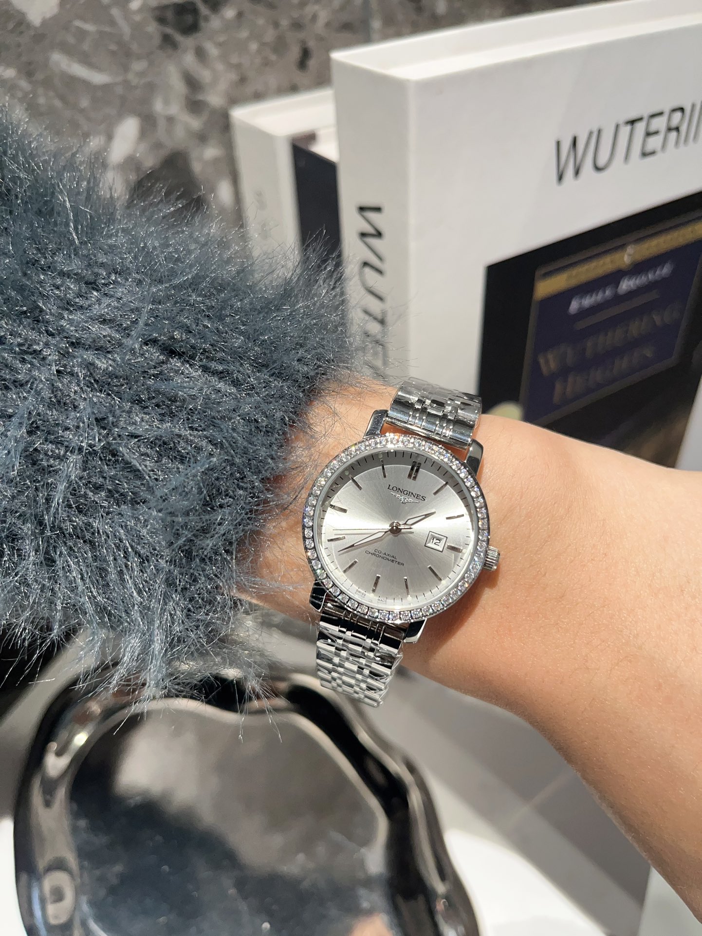 [TOP] LONGINES Watch 30x8mm - Gold / Silver