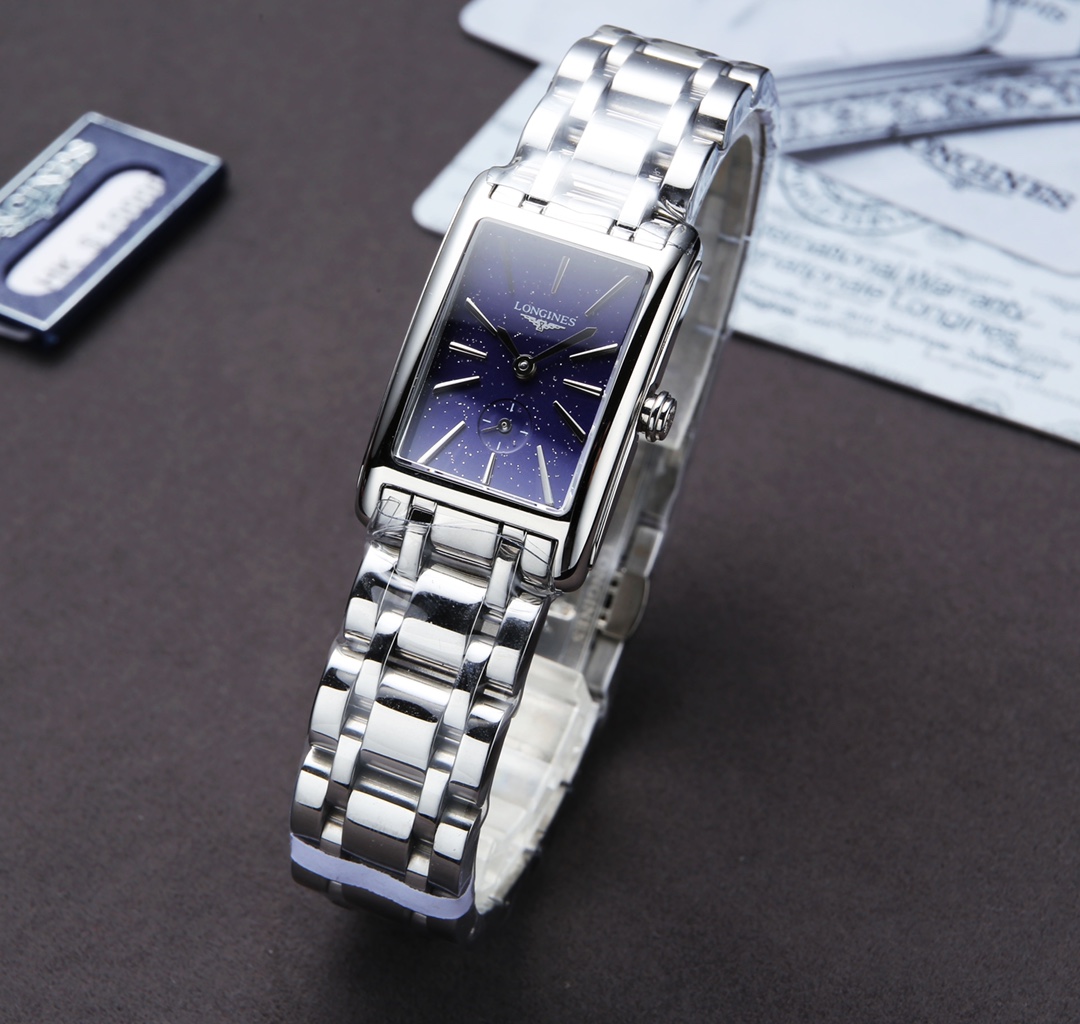 [TOP] LONGINES Starry Blue Watch 20.8.x32mm - Silver