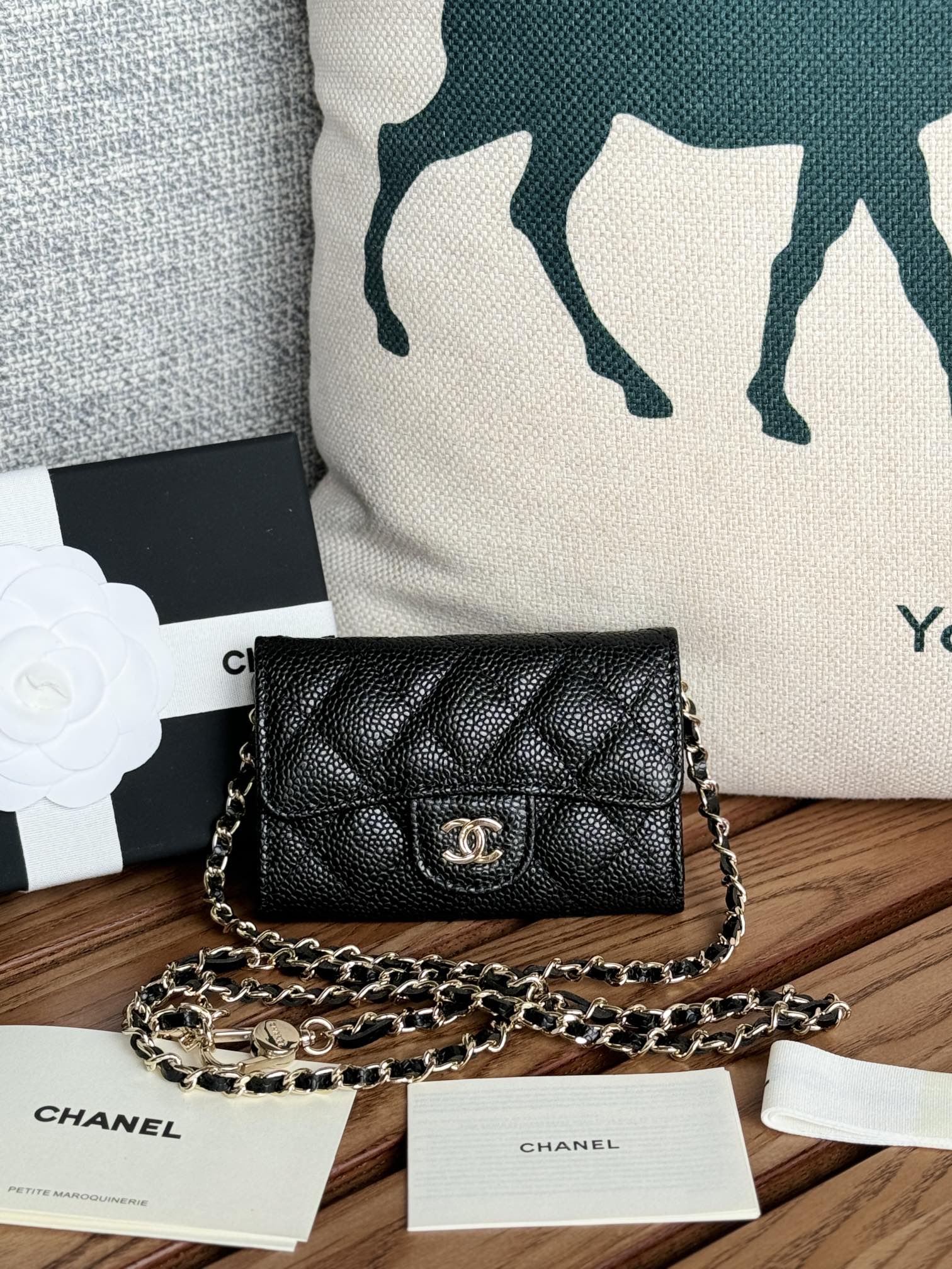 [TOP] CHANEL Classic Waist Bag 11 ×2 ×7.5cm - 6 Colour