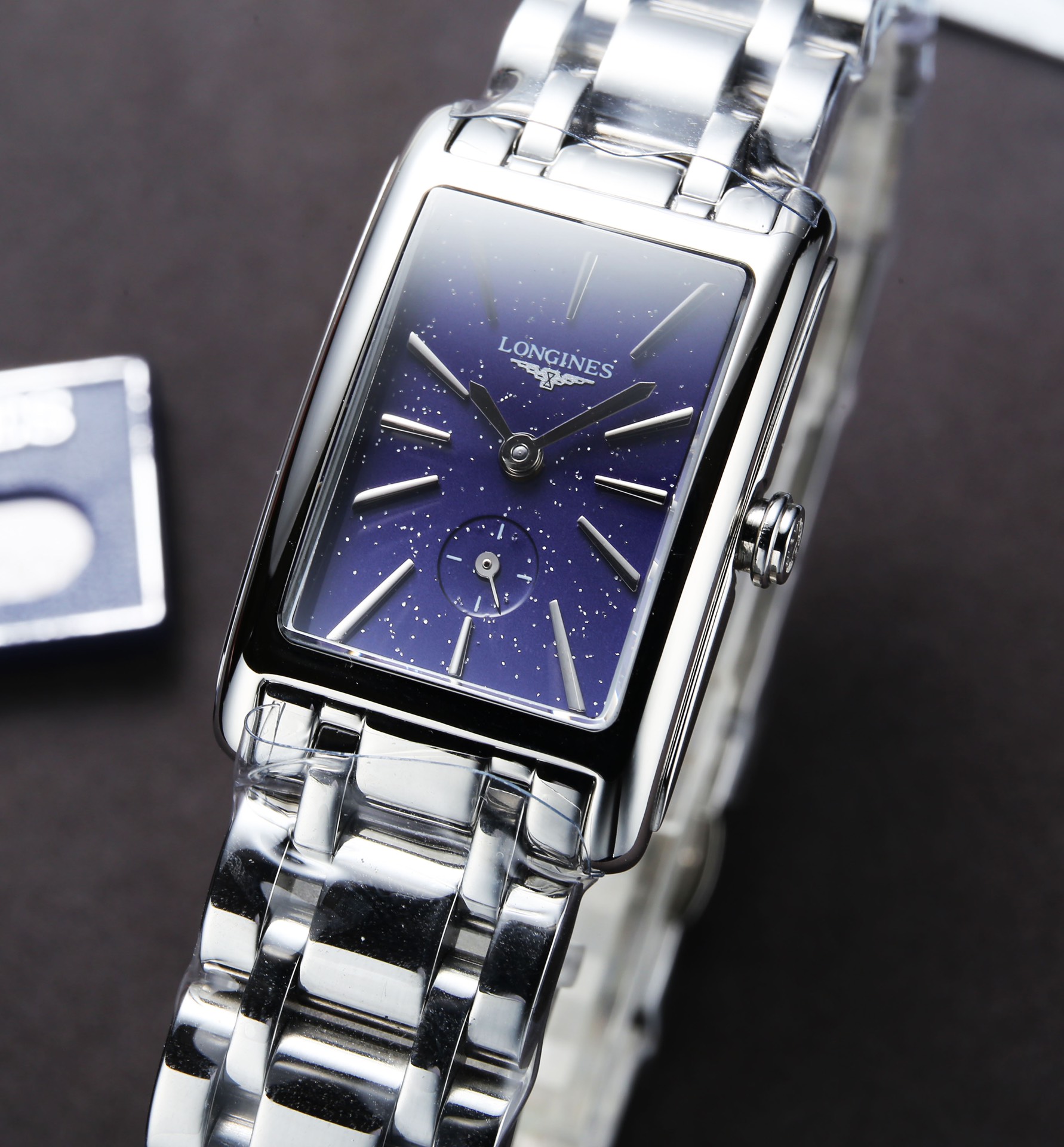 [TOP] LONGINES Starry Blue Watch 20.8.x32mm - Silver