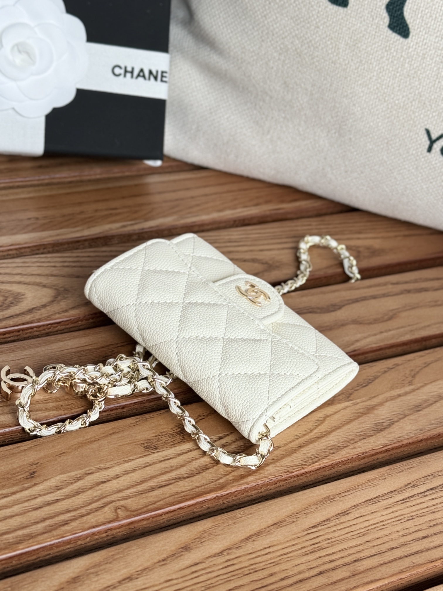 [TOP] CHANEL Caviar And Cowhide Waist Bag 11 ×2 ×7.5cm - 6 Colour