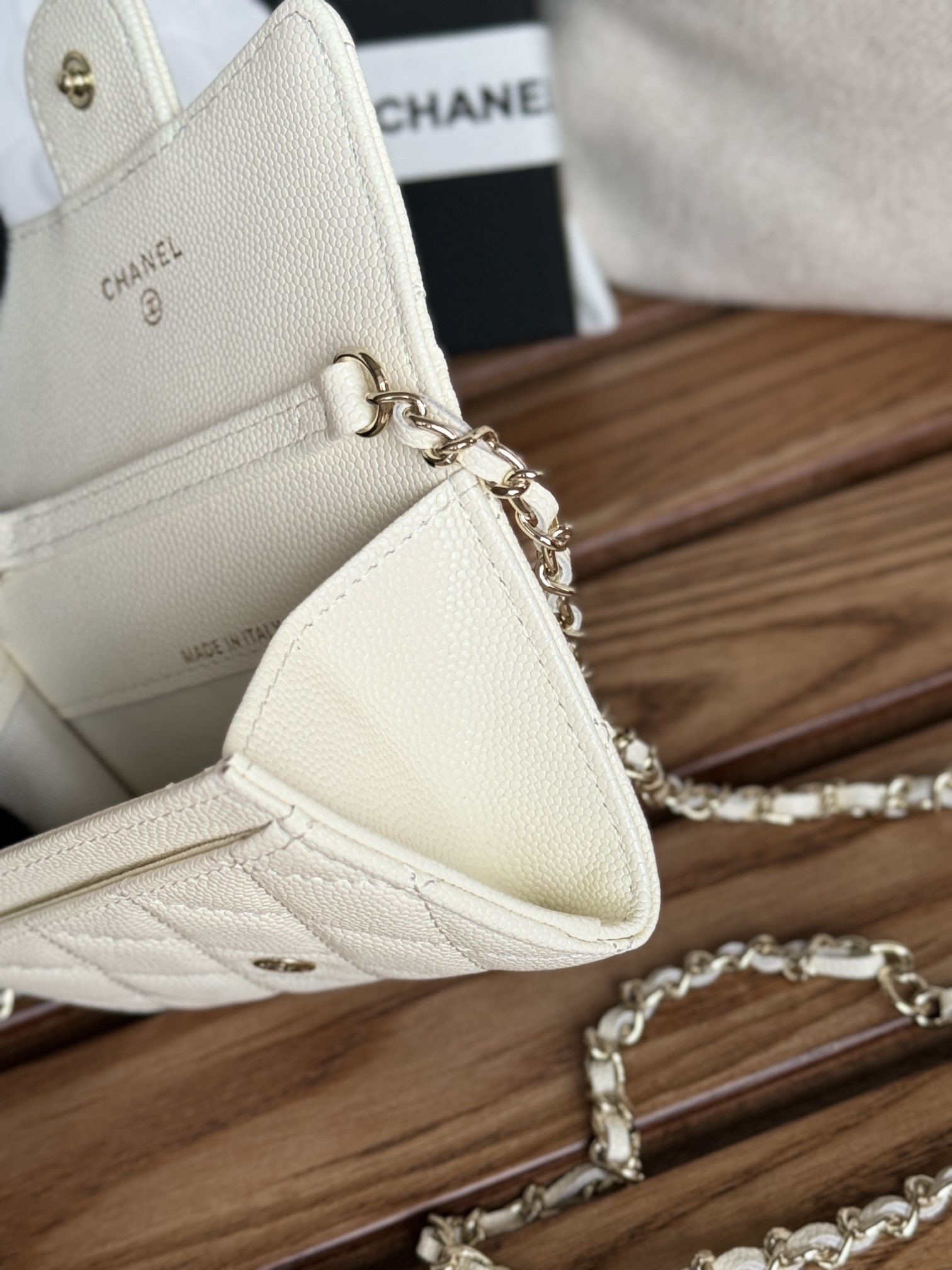 [TOP] CHANEL Caviar And Cowhide Waist Bag 11 ×2 ×7.5cm - 6 Colour