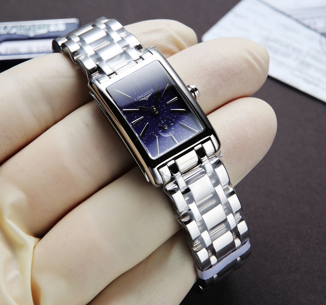 [TOP] LONGINES Starry Blue Watch 20.8.x32mm - Silver