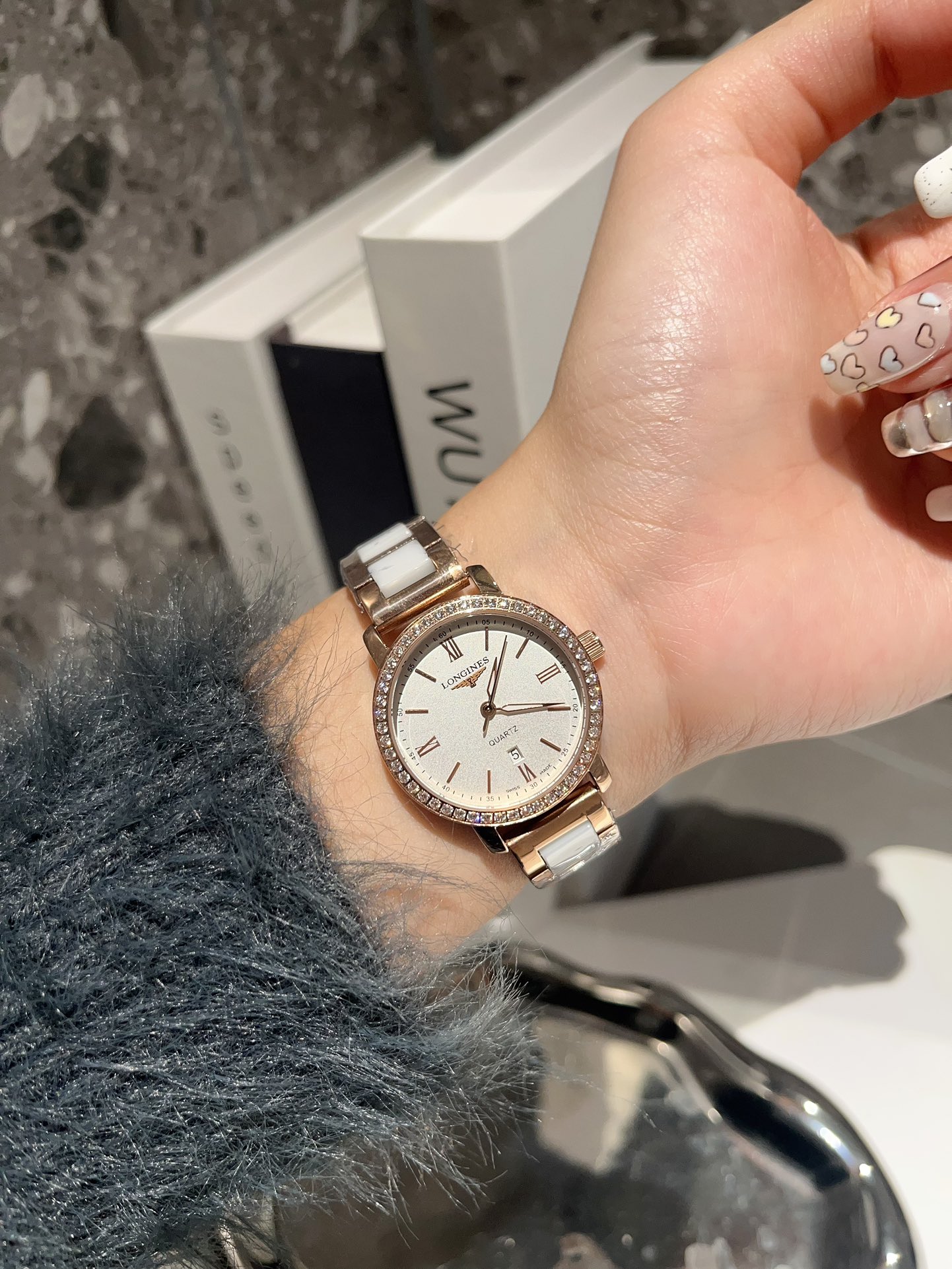 [TOP] LONGINES Watch 30x8mm - Gold / Silver