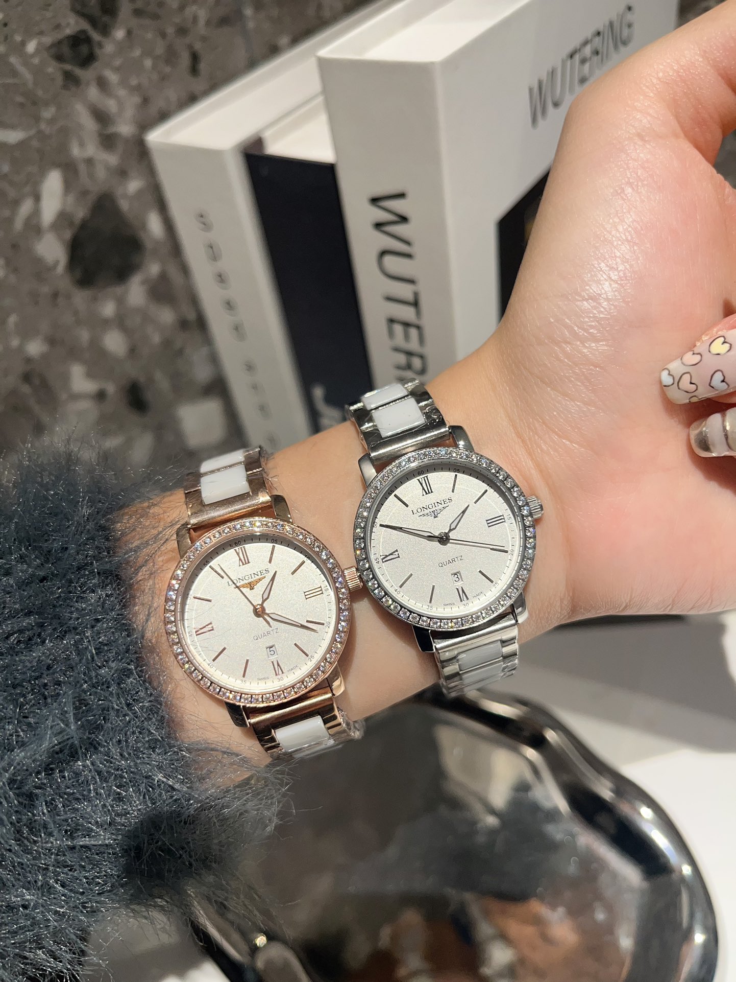 [TOP] LONGINES Watch 30x8mm - Gold / Silver