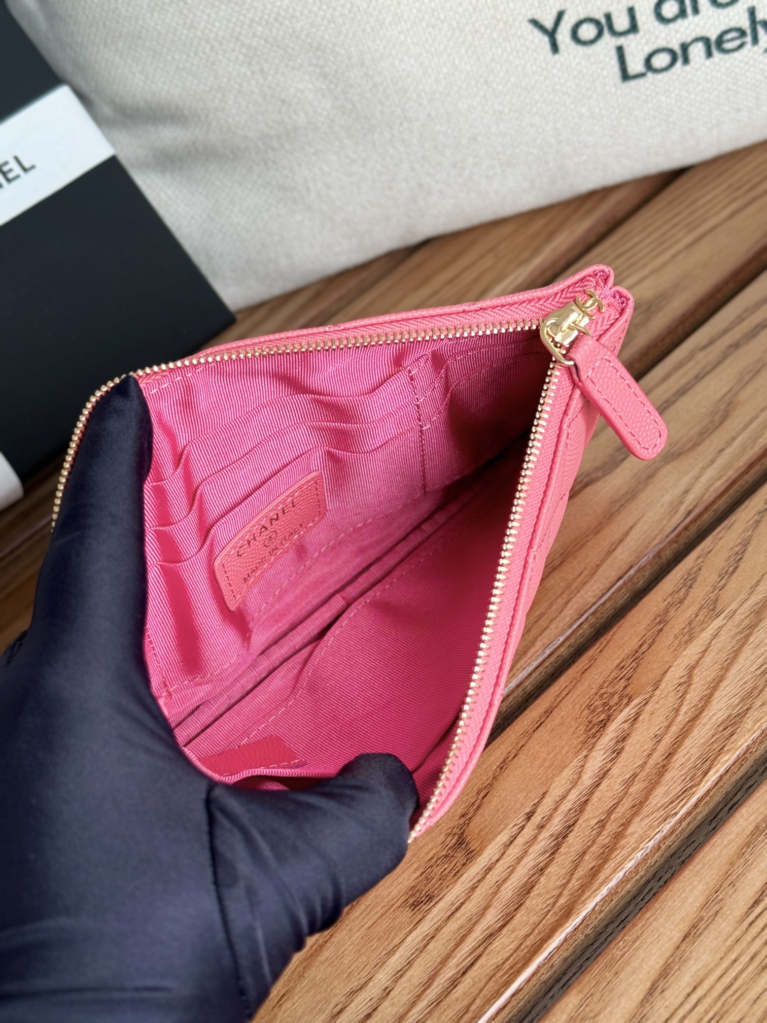 [TOP] CHANEL Lozenge Wallet 20*12.2*1cm - 9 Colour