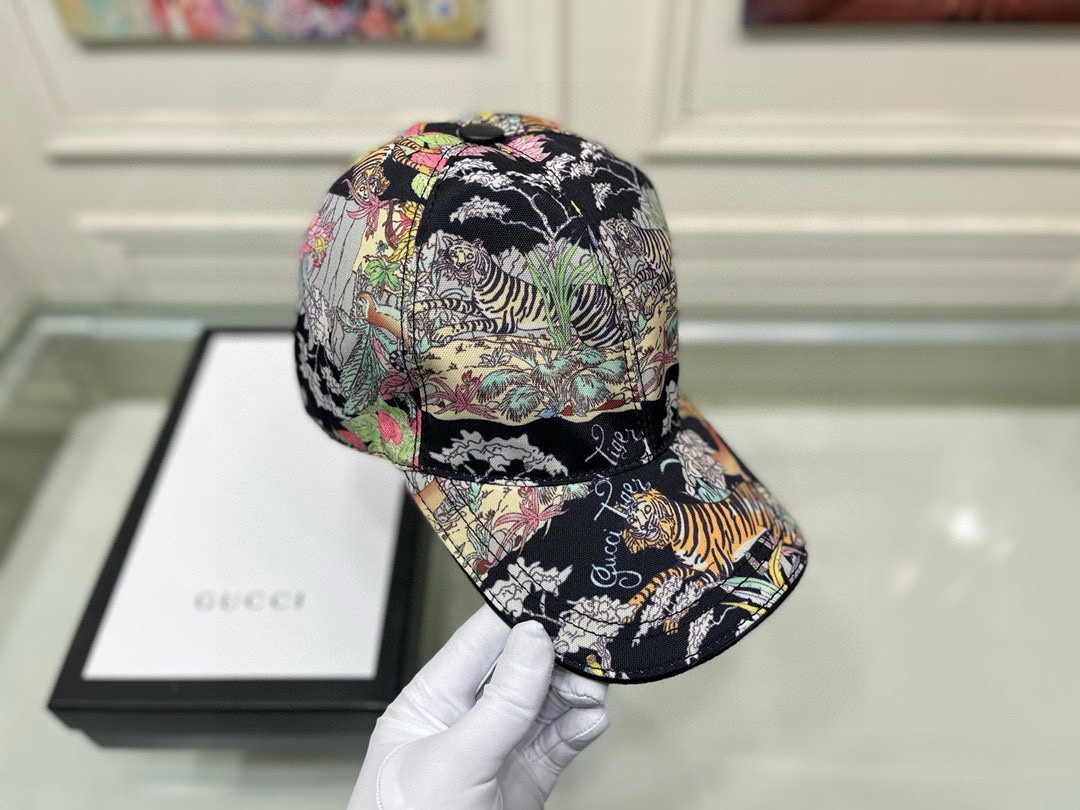 [TOP] GUCCI Baseball Hat - Two Styles