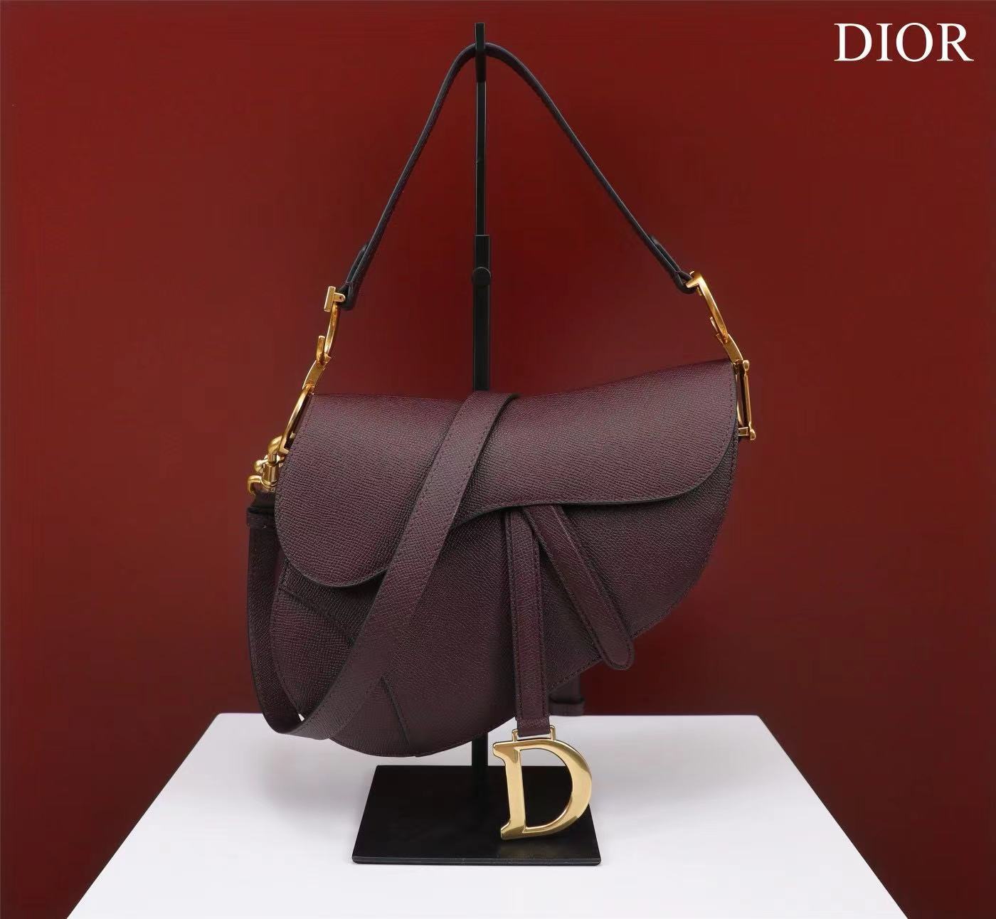 [TOP] Christian Dior Saddle Bag Medium - 24×6×18cm - 2 Color
