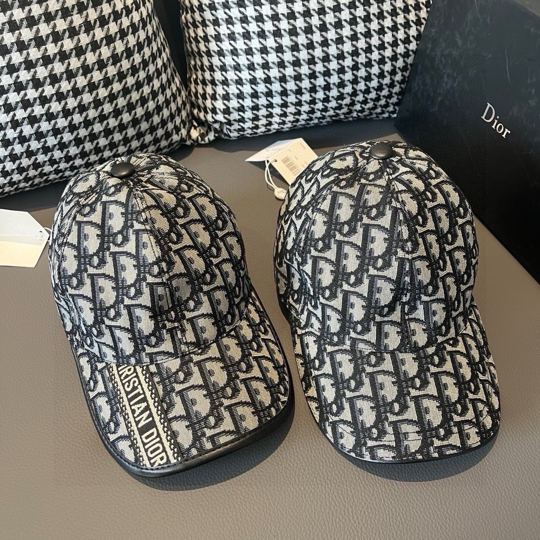 [TOP] Christian Dior Baseball Hat - Two Styles