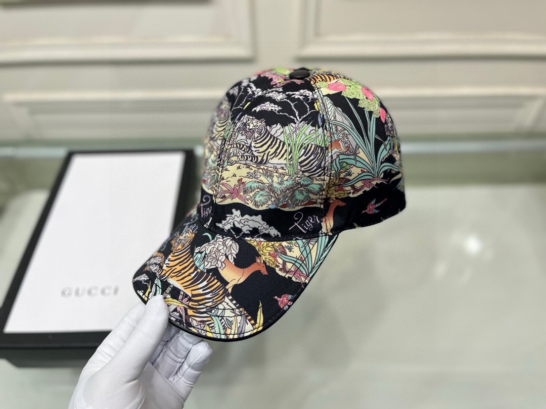 [TOP] GUCCI Baseball Hat - Two Styles