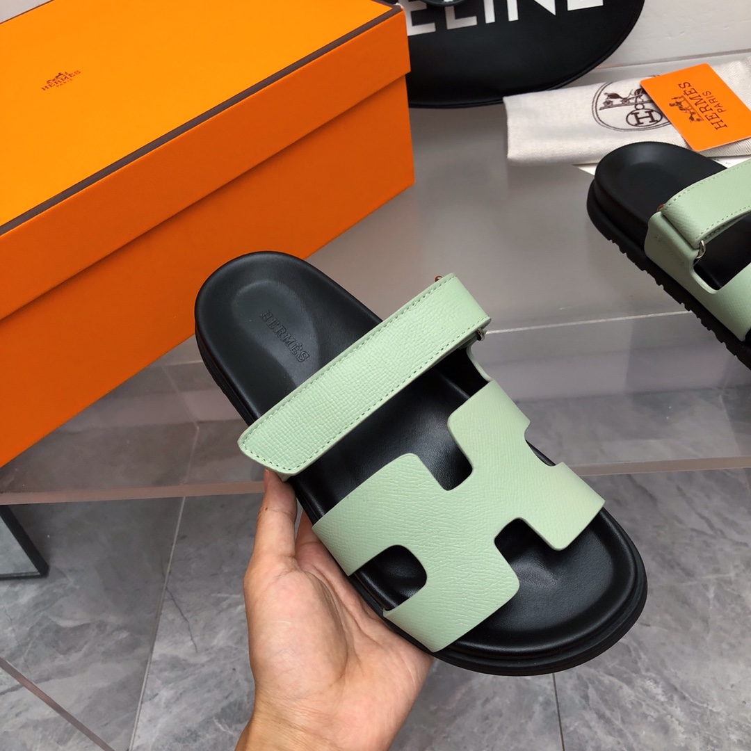 [TOP] HERMES Slides - Black & Green