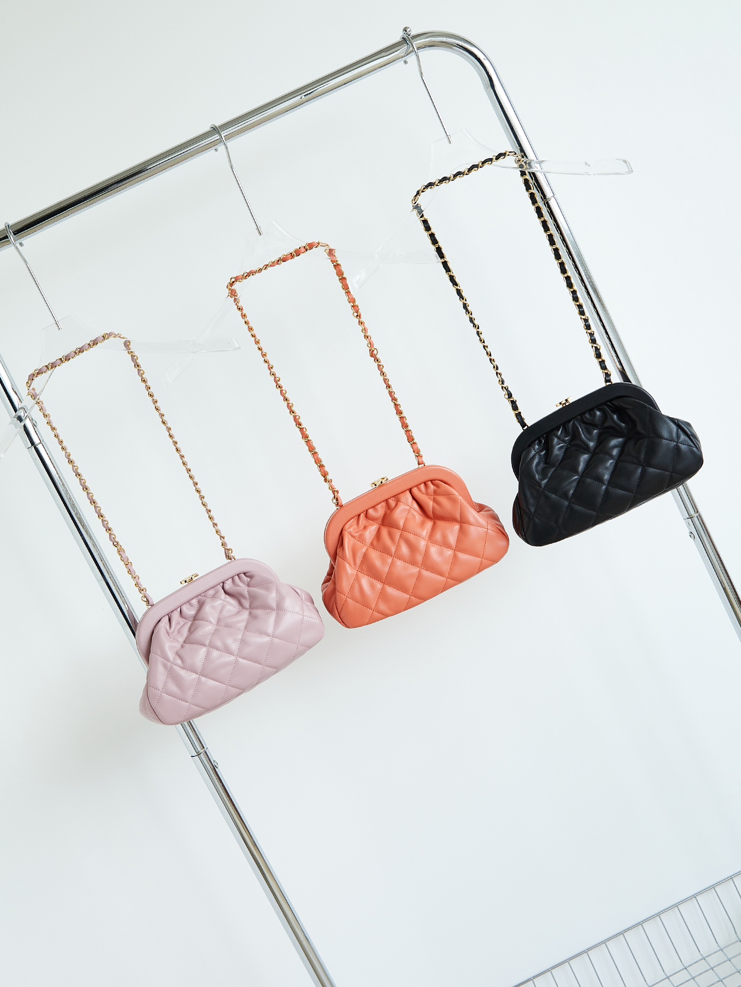 [TOP] CHANEL Lambskin Bag 16x24x8cm - 4 Color