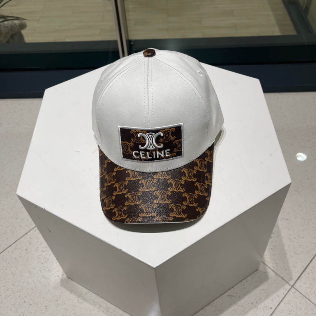 [TOP] CELINE Baseball Cap - 3 Colour