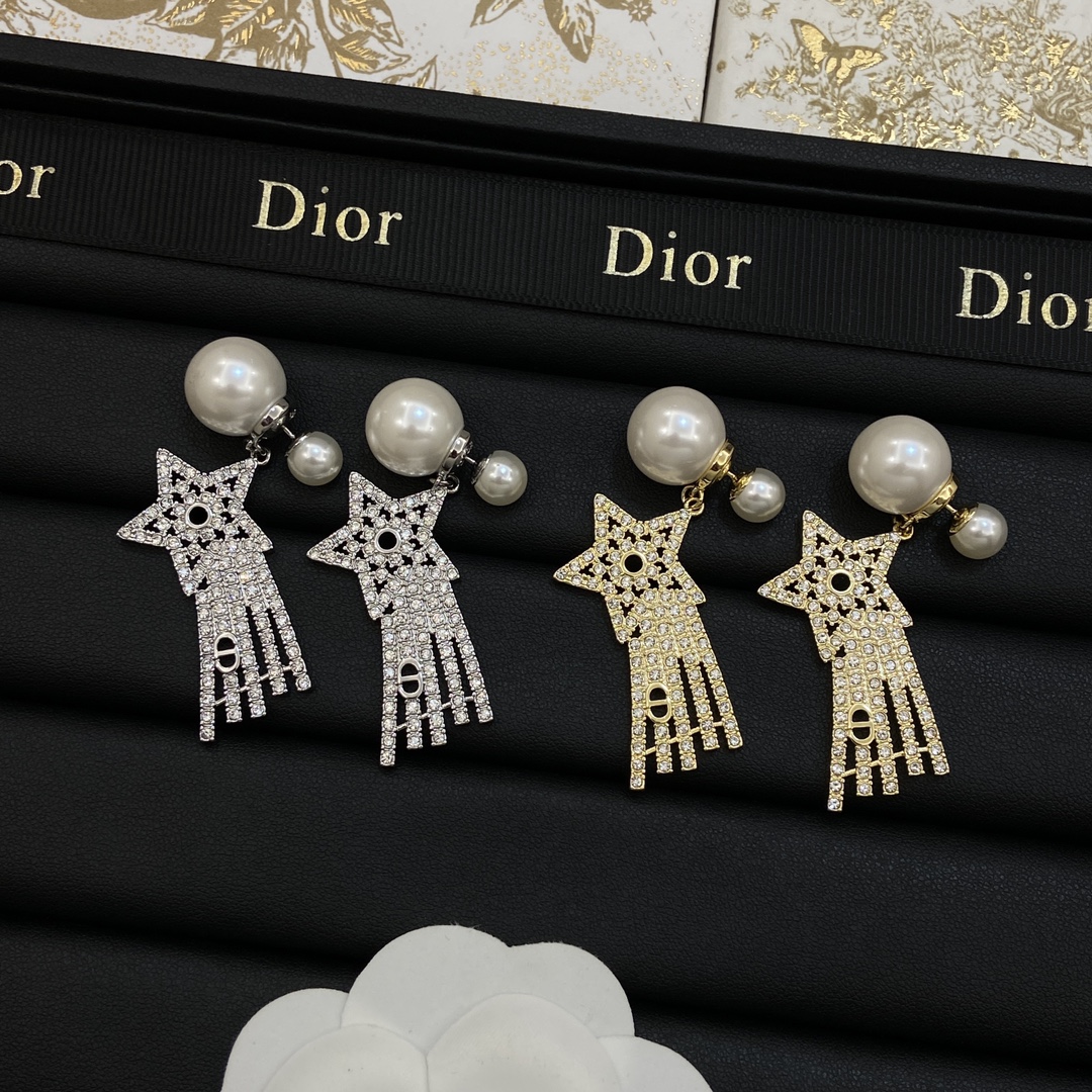 [TOP] Christian Dior Earring-2 Colors