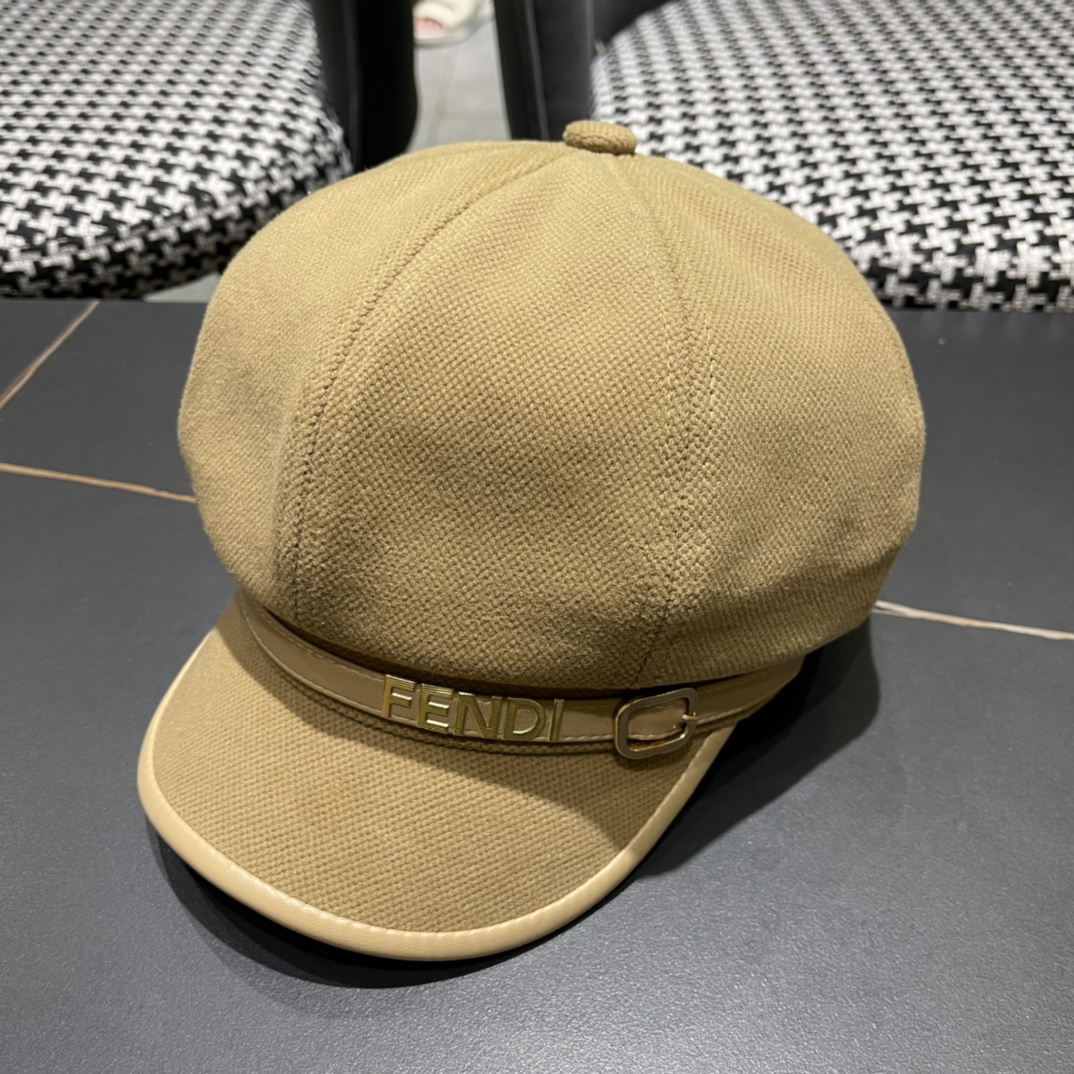 [TOP] FENDI Versatile Beret - 3 Colors