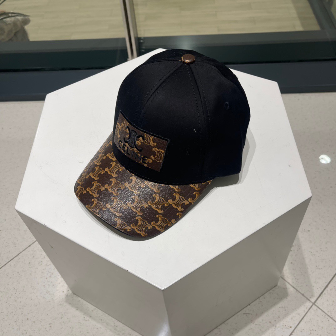 [TOP] CELINE Baseball Cap - 3 Colour