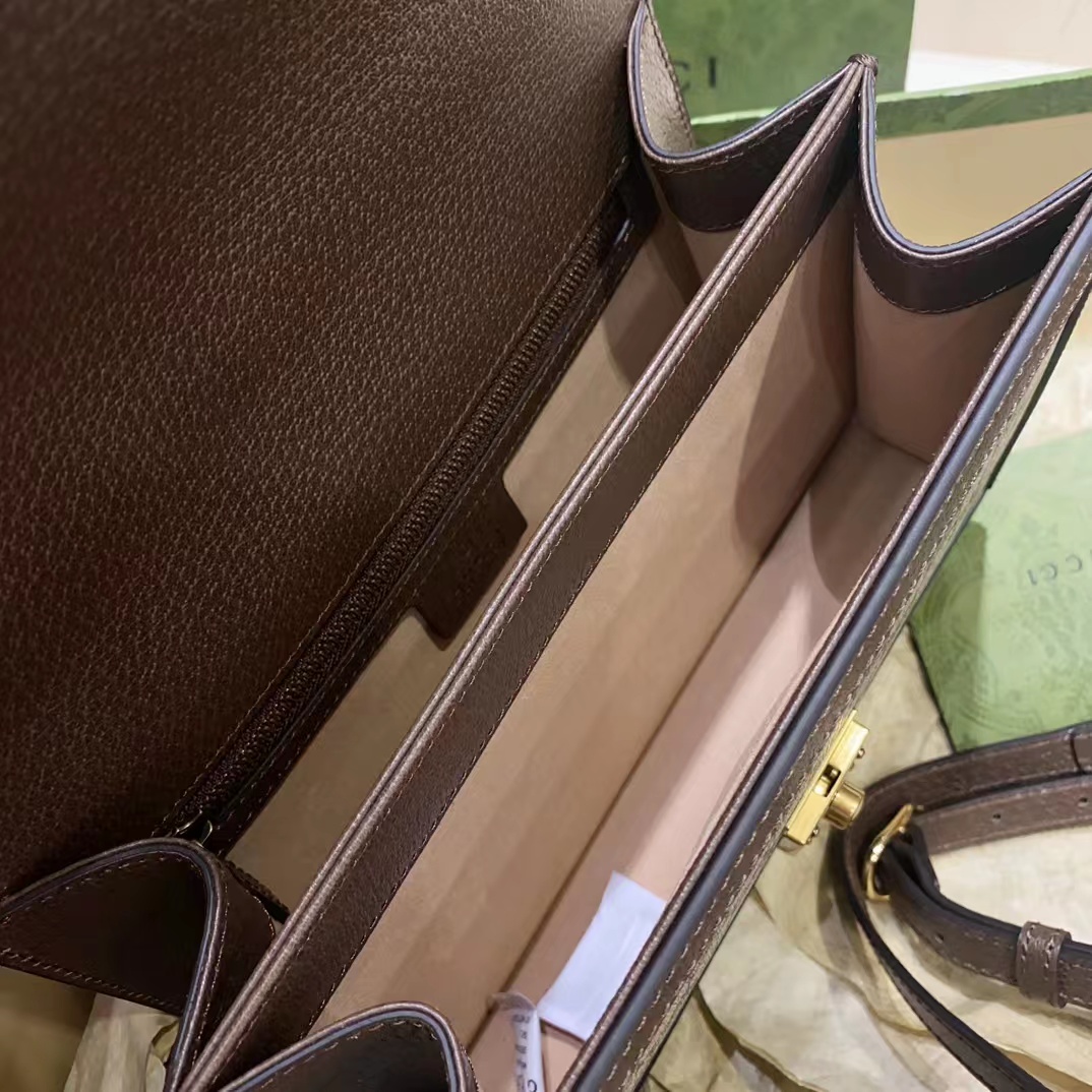 [TOP] GUCCI Ophidia Small Top Handle Bag 25X17.5X7 cm