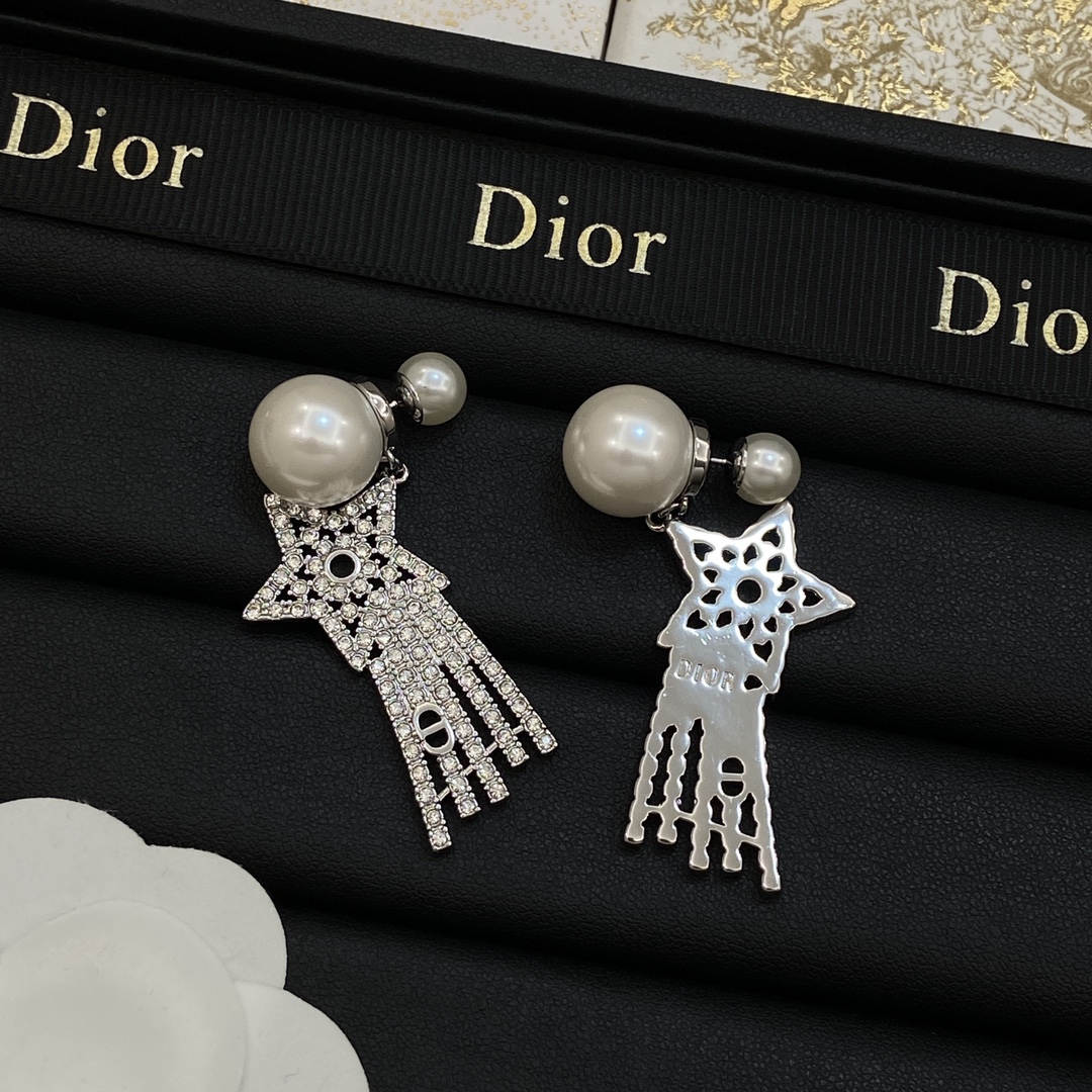 [TOP] Christian Dior Earring-2 Colors