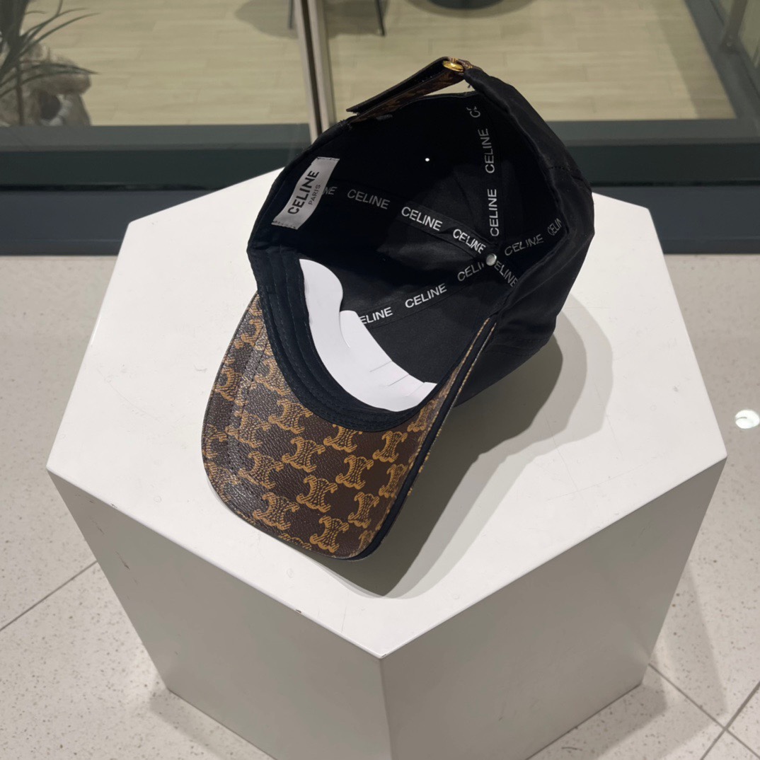 [TOP] CELINE Baseball Cap - 3 Colour