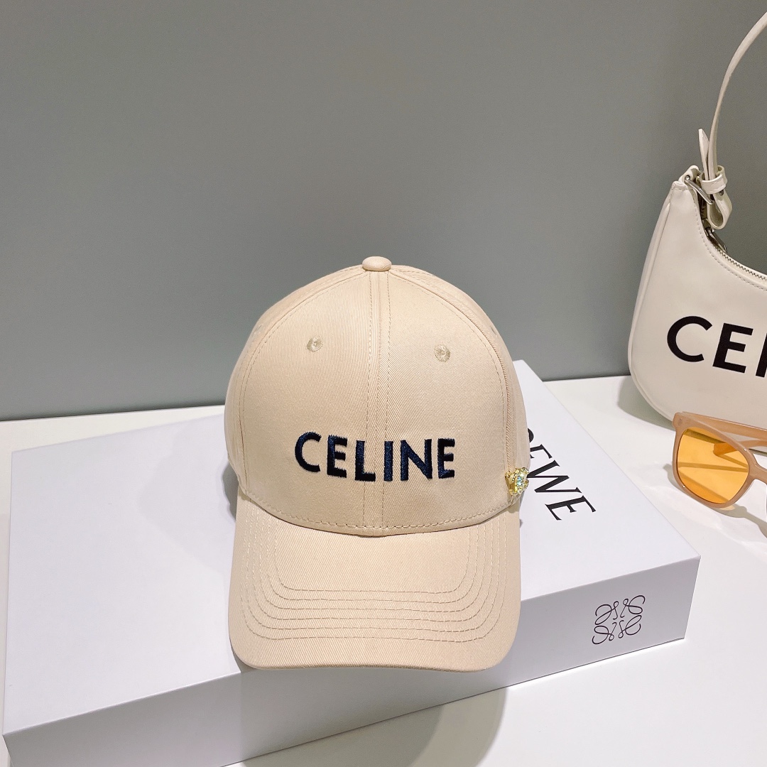 [TOP] CELINE Baseball Cap - 5 Colour