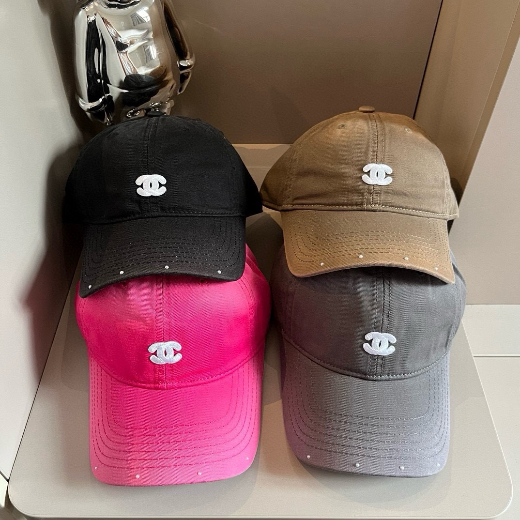 [TOP] CHANEL Baseball Hats - 4 Colors