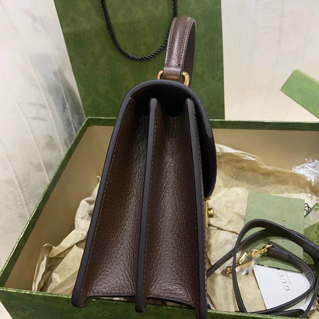 [TOP] GUCCI Ophidia Small Top Handle Bag 25X17.5X7 cm