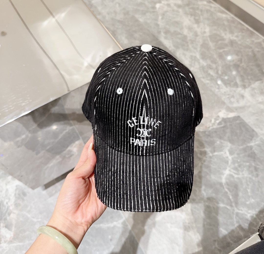 [TOP] CELINE Baseball Cap - 2 Colors