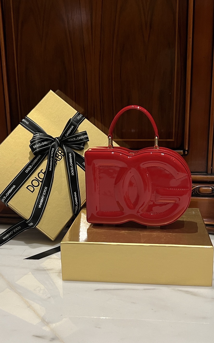 [TOP] Dolce & Gabbana D&G Logo Box Bag 20*15*6.5 - 5 Color