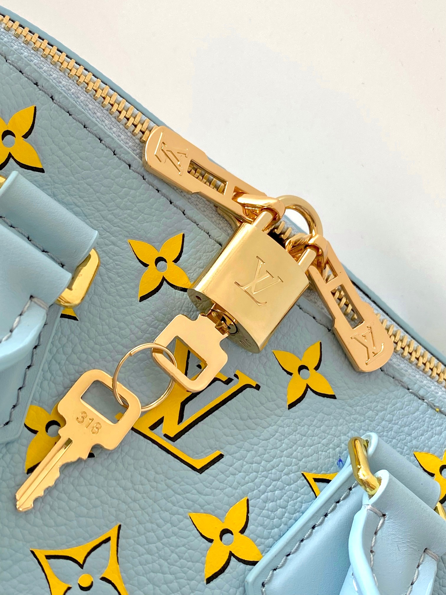 [TOP] Louis Vuitton LV Dégradé Speedy Bandouliere 20 Bag 20.5x13.5x12cm - Blue