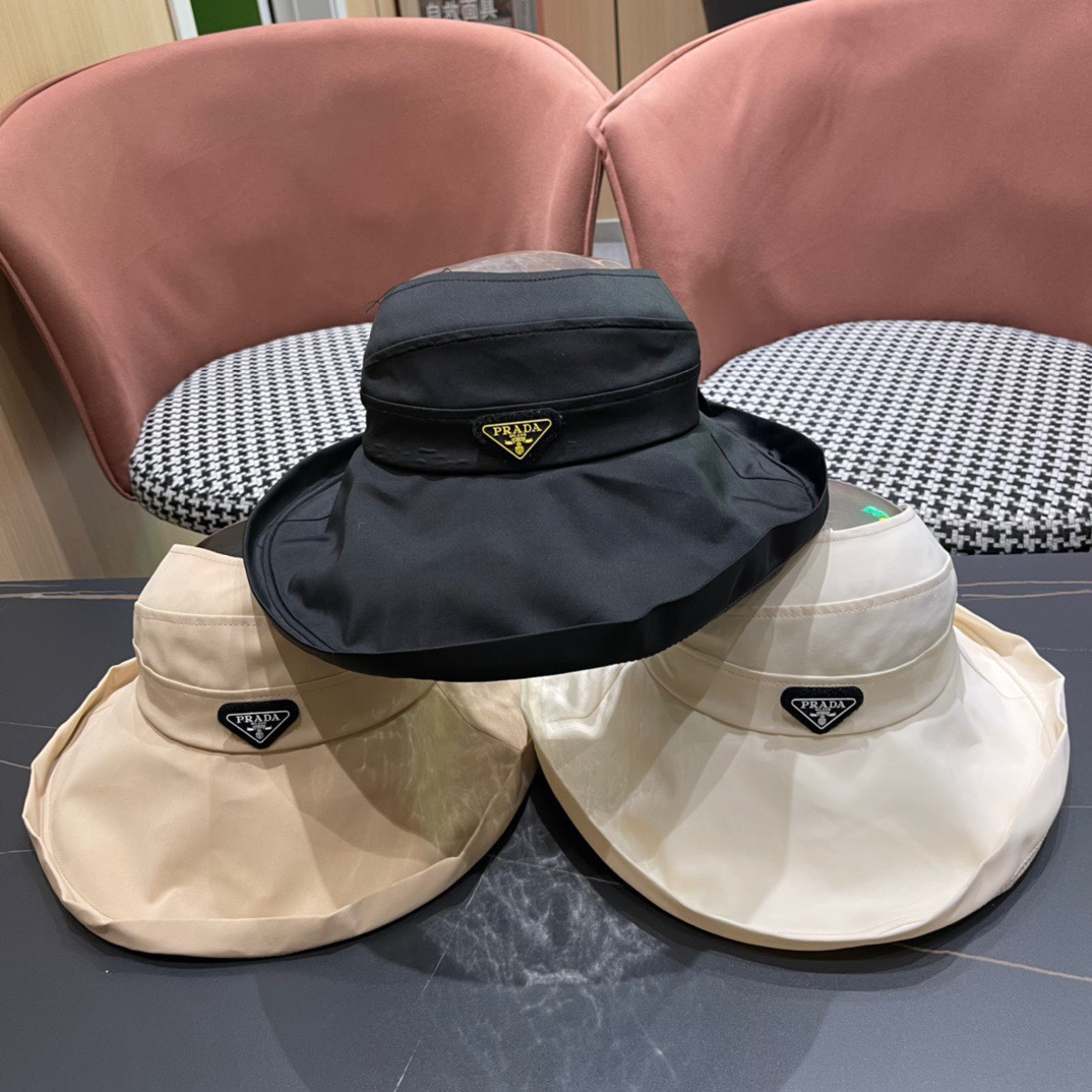 [TOP] PRADA Fisherman Empty Hat - 3 Color
