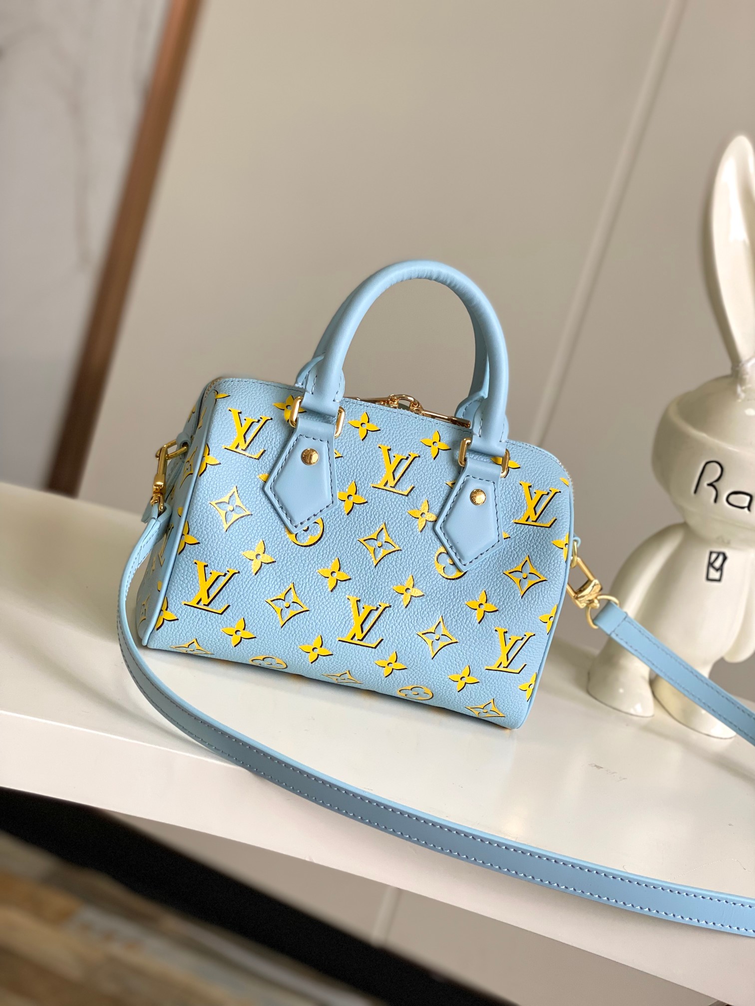 [TOP] Louis Vuitton LV Dégradé Speedy Bandouliere 20 Bag 20.5x13.5x12cm - Blue