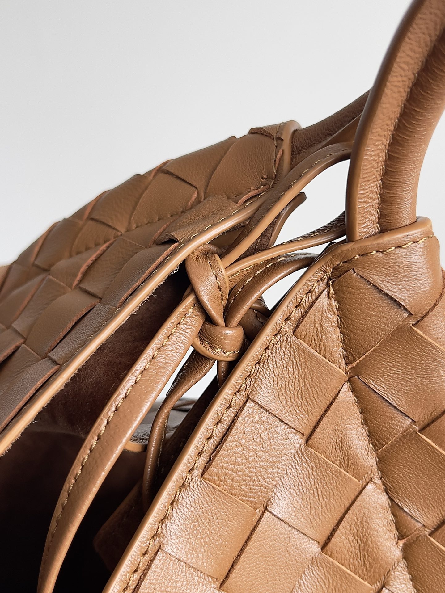 [TOP] Bottega Veneta BV Solstice Shoulder Bag - Brown