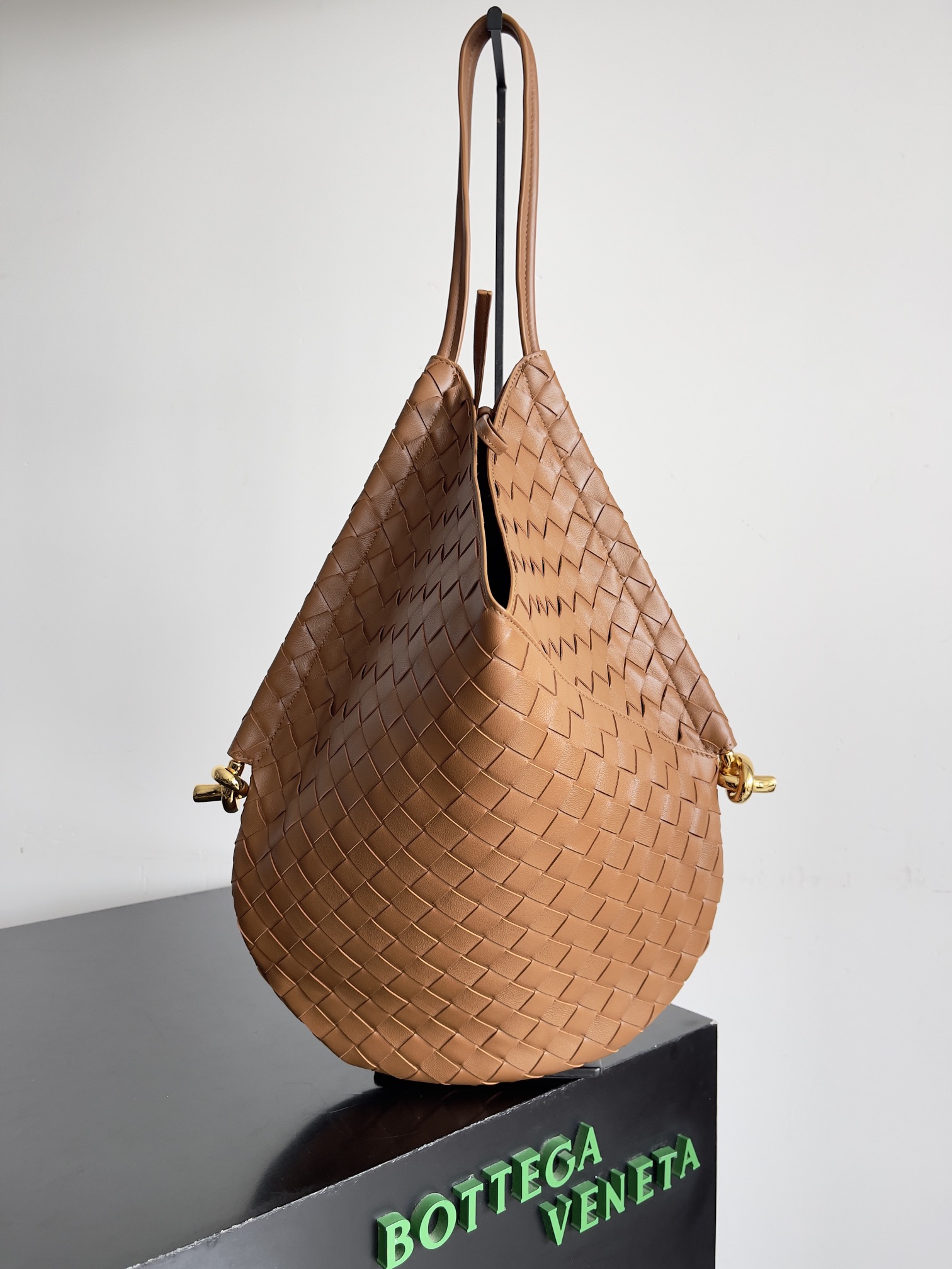 [TOP] Bottega Veneta BV Solstice Shoulder Bag - Brown